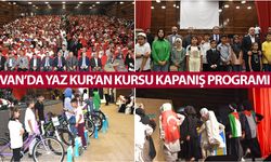 Van’da yaz Kur’an kursu kapanış programı düzenlendi