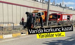 Van'da korkunç trafik kazası! Yaralılar var...