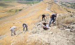 Çavuştepe Kalesi'nde çıkan metal buluntular incelemeye alındı