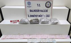 Balıkesir'de 2 kilo 700 gram uyuşturucu madde ele geçirildi