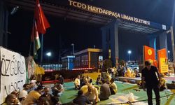 HÜDA PAR Üsküdar Teşkilatı’ndan Gazze gemisi nöbeti tutan aktivistlere destek