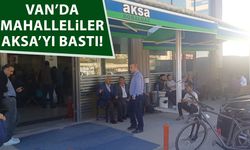 Van’da mahalleliler AKSA’yı bastı!