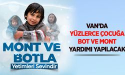 Van’da yüzlerce çocuğa bot ve mont yardımı yapılacak