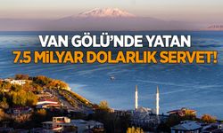 Van Gölü’nde 7.5 milyar dolarlık servet!