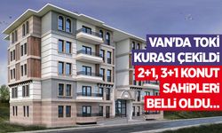 Van'da TOKİ kuraları çekilmeye devam ediyor! 2+1, 3+1 konut sahipleri belli oldu…