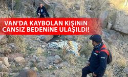 Van'da kaybolan kişinin cansız bedenine ulaşıldı!