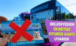 Van’da “1 yıl ücretsiz otobüs kartı” uyarısı!