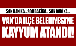 Van'da ilçe belediyesine kayyum atandı!