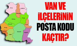 Van ve ilçelerinin posta kodu kaçtır?