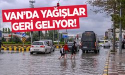 Van yağışların etkisine giriyor! İşte 5 günlük Hava Durumu