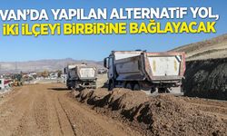 Van’da iki ilçeyi birbirine bağlayacak alternatif yol!