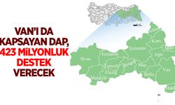 Van’ı da kapsayan DAP, 423 milyonluk destek verecek