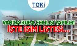 Van’da yüzlerce TOKİ konutu için çekiliş yapıldı! İşte isim listesi…