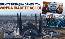 Türkiye'de örneği olmayan cami: Van’da ibadete açıldı