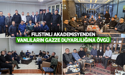 Filistinli akademisyenden Vanlıların Gazze duyarlılığına övgü