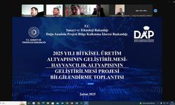 DAP destekli projeler için çevrimiçi bilgilendirme toplantısı yapıldı