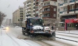 Van’da karla mücadele çalışması…