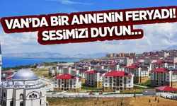 Van’da bir annenin feryadı! Sesimizi duyun…