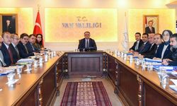 Van Valiliği, önemli toplantı gerçekleştirdi