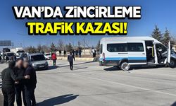 Van’da son dakika: Zincirleme trafik kazası meydana geldi!