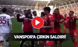 Vanspor’a çirkin saldırı! Hakem kararları maça damga vurdu