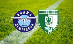 Adana Demirspor ile Bodrumspor maçı kaç kaç bitti?