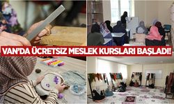 Van’da ücretsiz meslek kursları başladı!