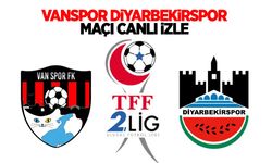 Vanspor Diyarbekirspor maçı canlı izle!