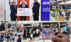 Öğrencilerden Gazze'ye 16 milyon liralık yardım
