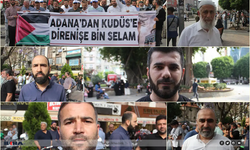 Adanalılardan Gazze'ye destek için birlik çağrısı: Bir olmazsak, bir bir gideriz