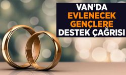 Van’da evlenecek gençlere destek çağrısı