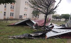 Bingöl’de fırtına: çatılar uçtu, maddi zarar büyük