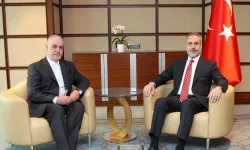 Bakan Fidan, Bosna Hersek İslam Birliği Başkanı Kavazovic'i kabul etti!