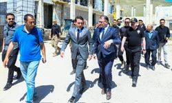 Vali Balcı, yatırımları yerinde inceledi
