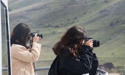 Öğrenciler Van’ı fotoğraflıyor