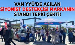Van YYÜ’de açılan siyonist destekçisi markanın standı tepki çekti!