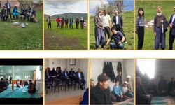 Tarım sahada ekipleri, çiftçileri bilgilendirdi