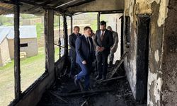 Van’da yangın: Ev kullanılamaz hal geldi