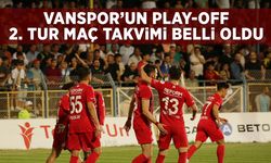 Vanspor’un Play-Off 2. Tur rakibi belli oldu!