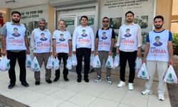 Antalya'da  Yasin Börü ve arkadaşlarının anısına muhtaç ailelere kurban eti dağıtıldı