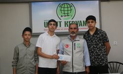 Kazandıkları ödülü Gazze'ye bağışladılar