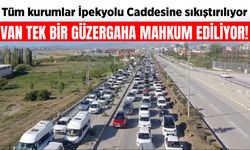 Van tek güzergaha mahkum ediliyor!