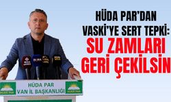 HÜDA PAR’dan VASKİ’ye sert tepki: Su zamları geri çekilsin