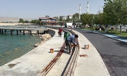Edremit sahil bandı iyileştiriliyor