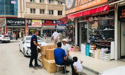 İpekyolu’nda kaldırım işgali yapanlara ceza!