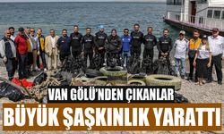 Van Gölü’nden çıkanlar büyük şaşkınlık yarattı