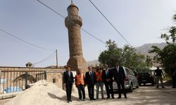Tarihi İzzettin Şir Camii ve Selçuklu Mezarlığında restorasyon çalışmaları sürüyor