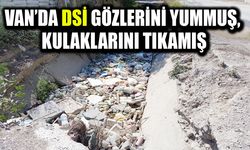 Van’da DSİ gözlerini yummuş, kulaklarını tıkamış