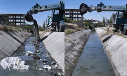 Van’da kanal temizliği çalışmaları hız kesmeden devam ediyor