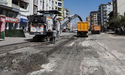 Mareşal Fevzi Çakmak Caddesi’nde çalışmalar sürüyor